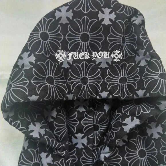 Chrome Hearts All-Over Print Hooded Sweatshirt